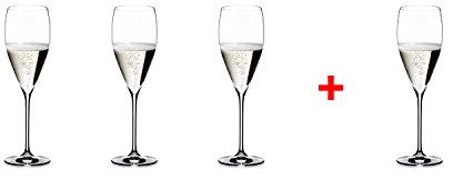RIEDEL Vinum XL Vintage Champage Glass Pay 3 Get 4
