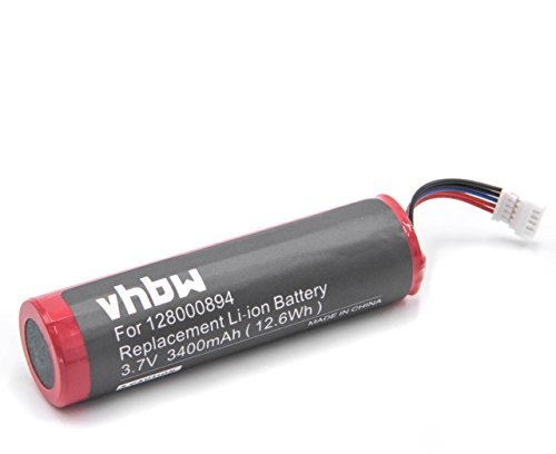 vhbw Akku kompatibel mit Datalogic Gryphon GBT4430, GBT4400, GM4100, GM4100-BK-910 Barcodescanner POS (3400 mAh, 3,7 V, Li-Ion)