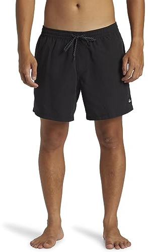 Quiksilver Everyday Volley 15, Bañador para Hombre, Anthracite, L