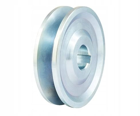 Keilriemenscheibe HZ SPZ 1x10mm 110mm Riemenscheibe E-Motor Riemenrad Elektromotorantrieb Keilriemen Riemenantrieb (Bohrung: 20mm, Nut 6mm)