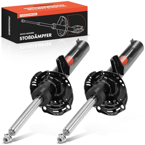 Frankberg 2x Stossdämpfer Stoßdämpfer Vorne Links Rechts 478mm Gasdruck | Kompatibel mit O.c.t.a.v.i.a III Combi 5E5 5E6 Replace# 3358015,5Q0413031ES