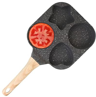 Egg Pan Ergonomic Handle Egg Skillet Cookware