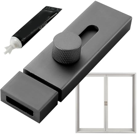 Slide Latch Lock - Tornillos de seguridad de metal, para armario interior, cierre anticorrosión, hardware para cierre de cajón, elemento de fijación de trineo de aleación, construcción reforzada para