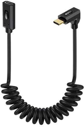BABIBAOBEI Cable de extensión USB 5 tipo C de 80 Gbps, transferencia de datos, doble 8 K, triple pantalla de 16 K144 Hz, carga de 240 W para portátiles, monitores, creadores de contenido, cable de