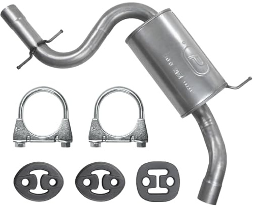 POLMOstrow Auspuff für VW Golf 5 V 2004-2009 | Mitteltopf, Motoren: 2.0 GTI | Fließheck