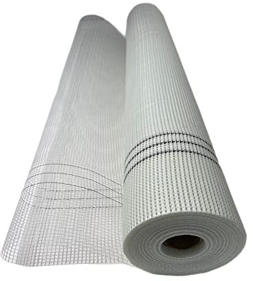 VaGo Tissu de plâtre en fibre de verre 165 g/m² 4 x 4 tissus 1 m x 50 m