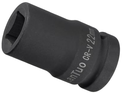 CoCud Steckschlüssel, Antrieb 22mm Standard-Metrischer Steckschlüssel (Anwendungen: für DIY, Autoreparaturen, Fertigung)