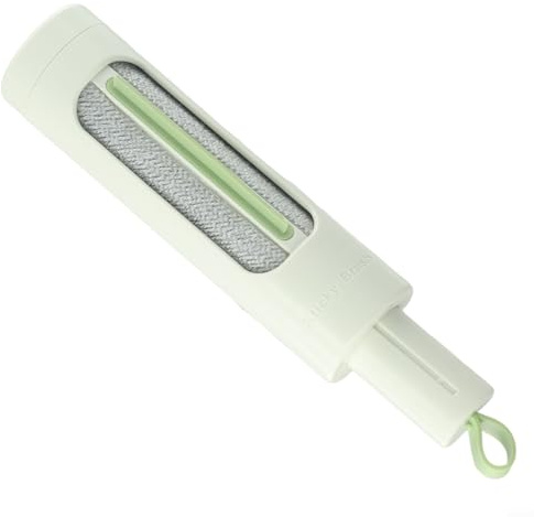 Brosse anti-peluches avec poils bidirectionnels pour l'épilation des poils d'animaux sur les vêtements et les canapés, outil d'élimination de l'électricité statique, brosse de nettoyage efficace et