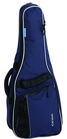 GEWA Gitarren Gig Bag Economy 12cm Polsterung für Konzertgitarre, E-Gitarre, Akustikgitarre, Westerngitarre, E-Bass, Akustikbass