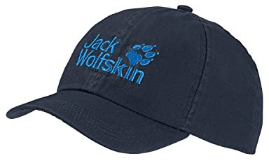 Jack Wolfskin Jungen Kids Baseball Luftige Kinder Cap, night blue, Einheitsgröße EU
