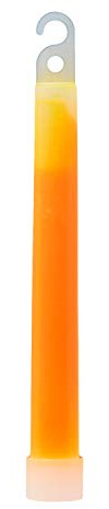 Ultra Packung 10 Orange 6 Jumbo Leuchtstäbchen Power Knicklichter Glow in the Dark Farbe Leuchtstäbe Knicklichter Angeln Festival Zubehör Party Favors Leuchtstäbe Kinder Große Knicklichter