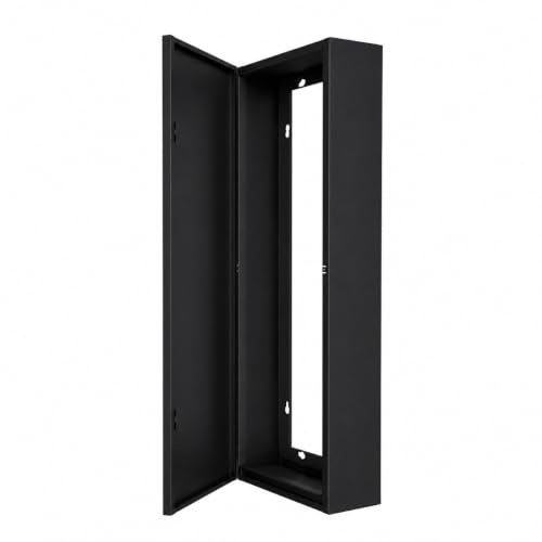 Coffret d'habillage tableau électrique acier noir H920xL340xP140 mm RCH400NR