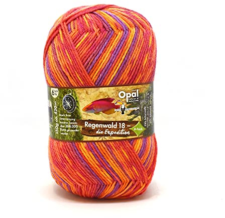 OPAL 6-Fach 150g Regenwald 18 die Expedition 11215 - Organisationstalent Olivia