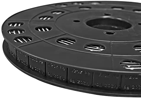 Counteract SAWW-B12 Steel Adhesive Wheel Weights Roll - 356pc - 178oz (Black Powder Coated, 1/2oz)