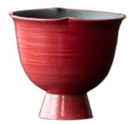 loeusjfnr Ceramic Tea Cup Ceramic Personal Tea Cup High Foot Latte Coffee Cup Home Juice Cup Wine Glass Cups for Tea(A)