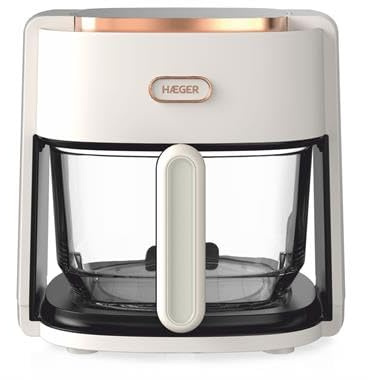 HAEGER Freidora Aire 4,5l, Cuba Cristal