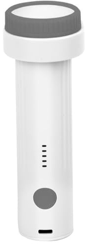 6,0 kPa Bomba de Vacío Eléctrica para Bolsas al Vacío, Bomba de Vacío Inalámbrica Portátil con Carga USB para Ropa, Edredones y Ropa de Cama (Sin Bolsas)