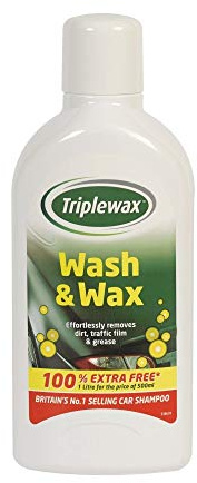 Triple Wax Car Shampoo and Wash & Wax 1 Litre