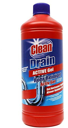 3 Flaschen Rohrfrei Active Gel - 3 x 1Liter - Abflussreiniger Geruchskiller Rohr Reiniger