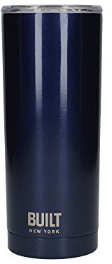 Built Insulated Travel Mug, Stainless Steel, Midnight Blue, 590ml