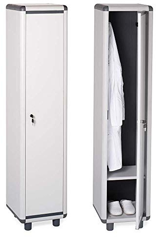 Kleiderschrank mit sauberem Schmutz, L 39 x T 39 x H 170 cm.
