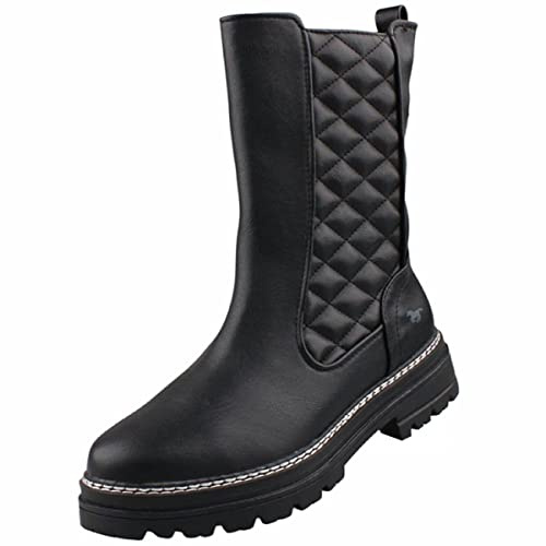 MUSTANG Botas de mujer 1404-603, Negro, 39 EU