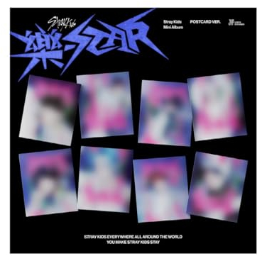 Stray Kids - 樂-Star [Postcard VER.] Album+Pre-Order Benefit (Random ver.)