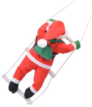 IMIKEYA Klettern Weihnachtsmann Seil Ornament Rot Für Weihnachtsbaum Dekoration Innenraum Schmuck Anhänger Party Supplies