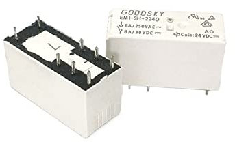 JRXFXEKW 1PC Leistungsrelais EMI-SH-212D EMI-SH-224D 8-polig 8A (Size : EMI-SH-212D)