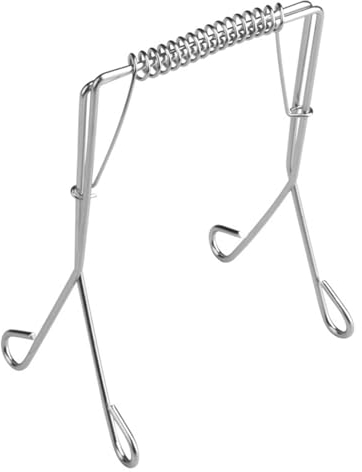 Pinzas para carne - Pinzas para carne de metal, Pinzas para barbacoa con forma de gancho de acero inoxidable | Pinzas de cocina de agarre fuerte para cocinar, servir parrilla, barbacoa, pinzas para