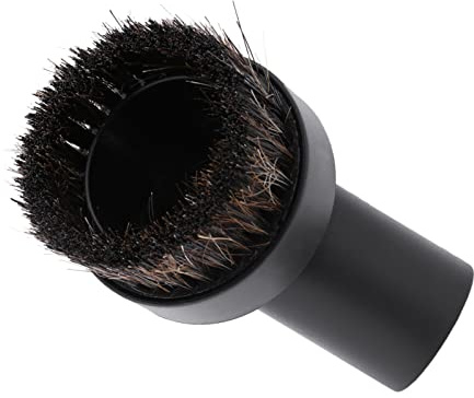 Cleaner Dust Brush, 1st Dammsugartillbehör Tagelborsthuvud 32 Mm för Universella Kemtvättsuppgifter med Mjukt Tagel, Passar de Flesta Dammsugare