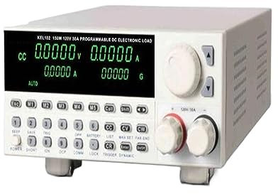 Comprobador de batería de automóvil, KEL102/KEL103 150W / 300W 1DC Carga electrónica con interruptor Probador de descarga de voltaje de capacidad de batería de corriente ajustable para automóviles, ca