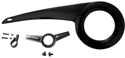 Ronyme Fahrradkettenschutz -Deckungs -Ersatzfall Zykluszubehör Shell Protector Freizeit Fahrradkettenabdeckung für 32T-38T Kurbeln,Ideal für Rennrad & Citybike