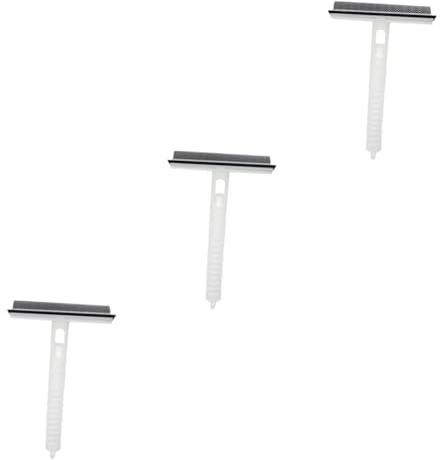 VALICLUD 3pcs Rotatable Window Cleaning Tool Glass Cleaner Spray Shower Door Cleaner Water Removal Tool Window Squeegee Home Cleaning