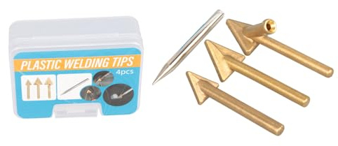 Zeizafa 3/4Pcs Soldering Iron Tips Set Coppers Repair Triangular Smoothing Head Welding Tips Iron Welder Replacement Tips