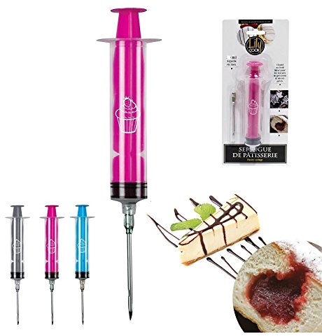 les colis noirs lcn Seringue a Patisserie 35ML - Modèle Aléatoire - Ustensile Cuisine Patisserie - 713