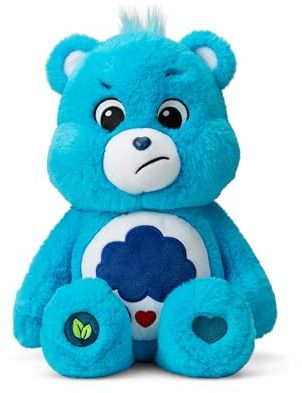 Care Bears 22062 Plush Grumpy Bear, Collectable Cute Plush Toy,Cute Teddies Suitable for Girls and Boys Aged 4 Years +,Red,14 Inch Medium