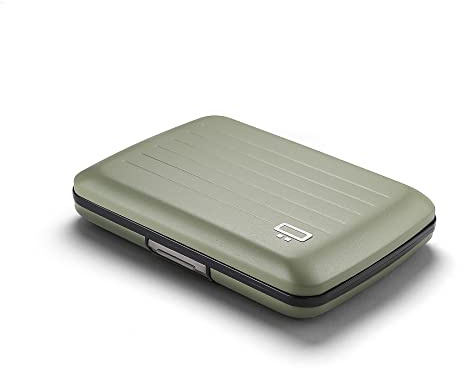Aluminium Kartenetui mit Metallverschluss, RFID-Schutz vor Betrug und Entmagnetisierung, Kompakte Geldbörse, Modell Smart Case Oslo