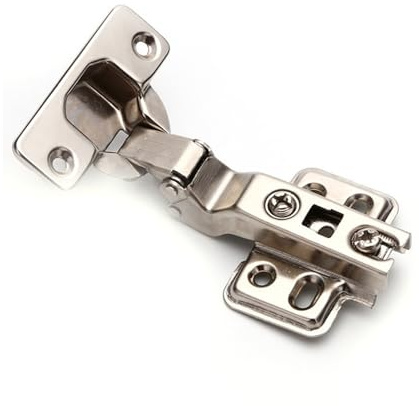 KETTEL -45 Degree Corner Fold Cabinet Door Hinges 45 Angle Hinge Hardware For Home Kitchen Bathroom Cupboard With Screws (Color : 45 degree)