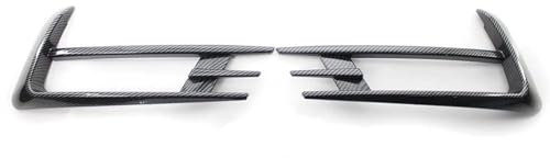 NIONGYN Kompatibel Mit VW Für Golf 7 MK7 2014 2015 2016 2017 Auto Links Rechts Nebelscheinwerfer-Trim-Abdeckung Frontstoßstange Nebelscheinwerfergitter Rahmen Außenteile Auto Nebel Lampe Grill(2)