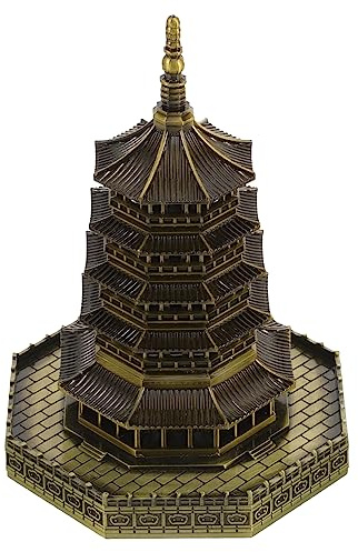BESPORTBLE Pagode Bonsai Home Dekorative Freund Geburtstag Bronze Farbe-Term Verwenden Legierung