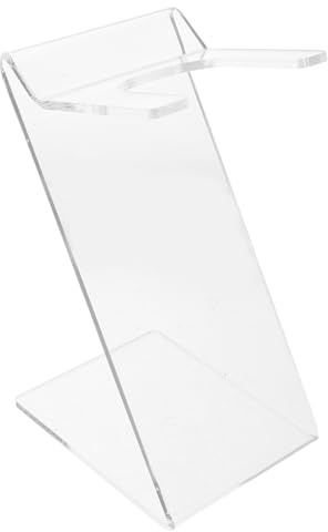Ipetboom Reggi Phon da Tavolo in Acrilico, Supporto Porta Asciugacapelli da Appoggio Leggero e Portatile, per Casa e Hotel, Semplice e Minimale