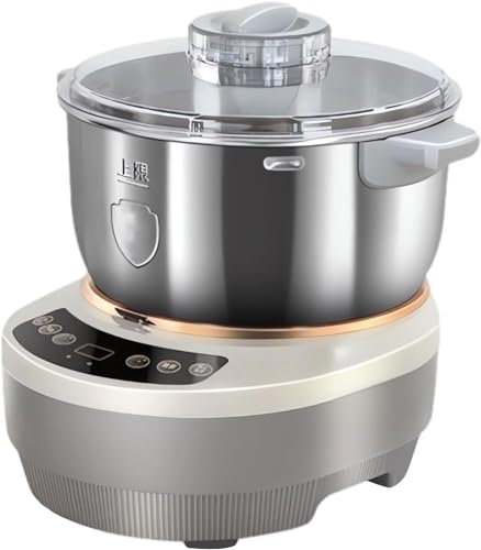 Dough Maker with Ferment Function 5L/7L Non-Stick Stainless Steel Dough Flour Mixer with Measuring Cups & Spoons Dough Kneading Machine Timing &Touch Panel 25-38℃ Dough Proofer for Home