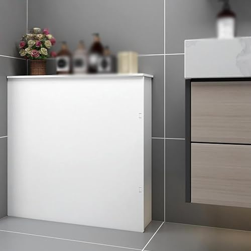 WANGRUIERHA Cache Radiateur à Trois Côtés, Cache Radiateur en Bois pour la Maison, Armoire de Chauffage, Étanche, Adapté au Bureau, à la Salle de Bain(40x60x15cm/16x24x6in)