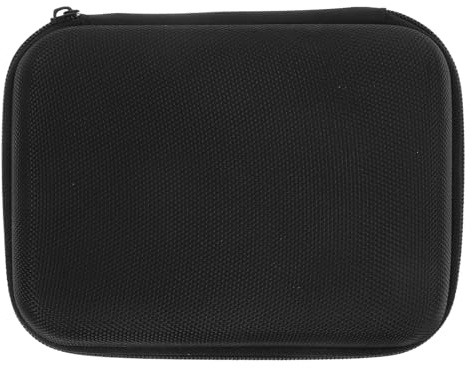 UKCOCO Bolsa Organizadora Negra para Suministros Médicos Diseño Portátil y Protección Antivibración, Estuche de Almacenamiento para Viaje y Uso en Casa