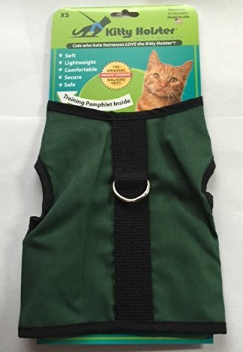 Kitty Holster Katzengeschirr, Größe M/L, Hunter Green