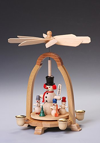 Rudolphs Schatzkiste Montagnes de minerai de Pyramide de Table de Pyramide de Noël de l'homme 24cm de Neige de Pyramide Nouvelles