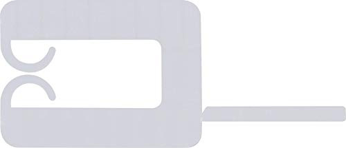 EUROKLICK Distanzplattensystem Unterlegplättchen (1 mm, 100 Stück, weiß)