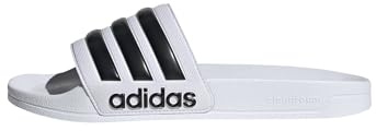 adidas Adilette Shower Slides Men's, White, Size 10