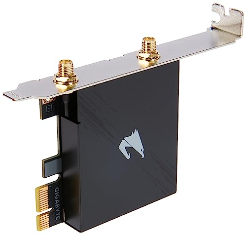 GIGABYTE GC-WBAX210 - Carte PCI-E Wi-FI 6E + Bluetooth 5.2 Noir